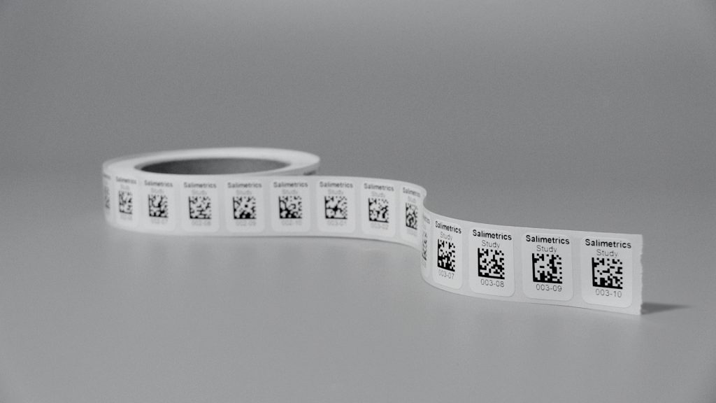 Bar-coded Sample Labels - (ea.) – Salimetrics